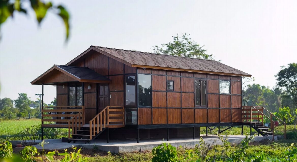 Portable Farm Houses & Cottage Structures in India by New Bharat Infratech