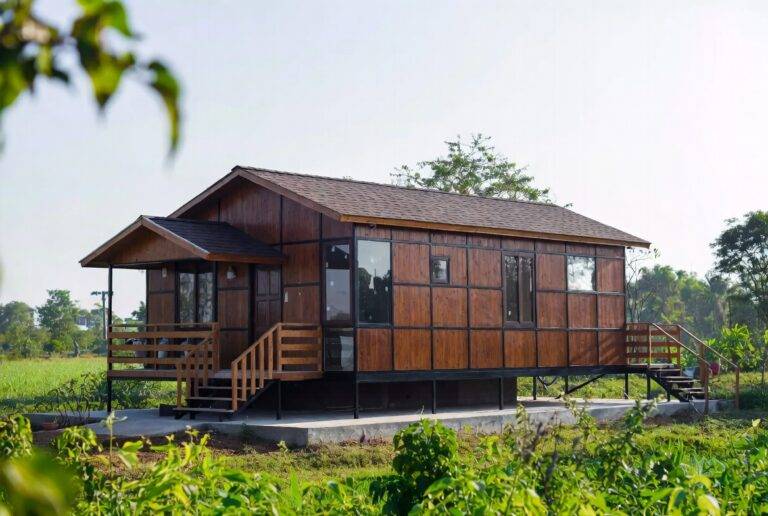 Portable Farm Houses & Cottage Structures in India by New Bharat Infratech